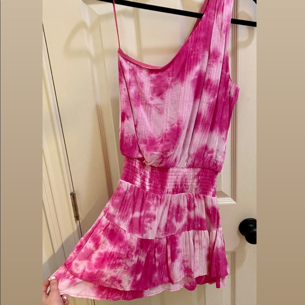 NWT Skylar + Madison One Shoulder Mini Dress